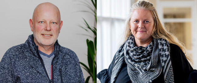 Portræt af Peter og Gry